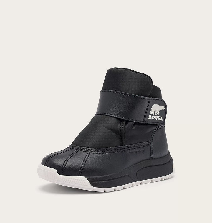 Sorel Toddler Whitney III Strap Mid Winter Boot black1