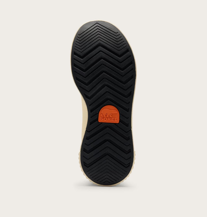 Sole view of SOREL Out N About IV Chelsea rain boot with pull-on opening
