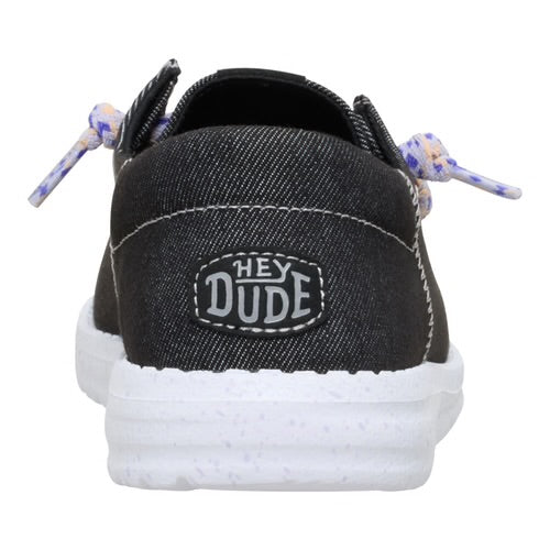 HeyDude Wendy Funk Youth Friendship Lace Blk