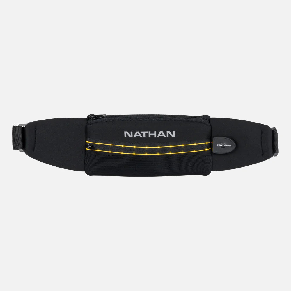 Nathan Laser Light 5K Belt RX - Black/Hi Vis Yellow 