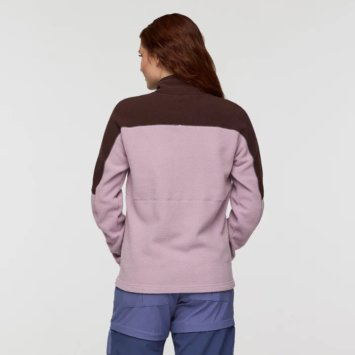 Cotopaxi Women's Abrazo Fleece Full-Zip Jacket - Coffee/Quartz 2