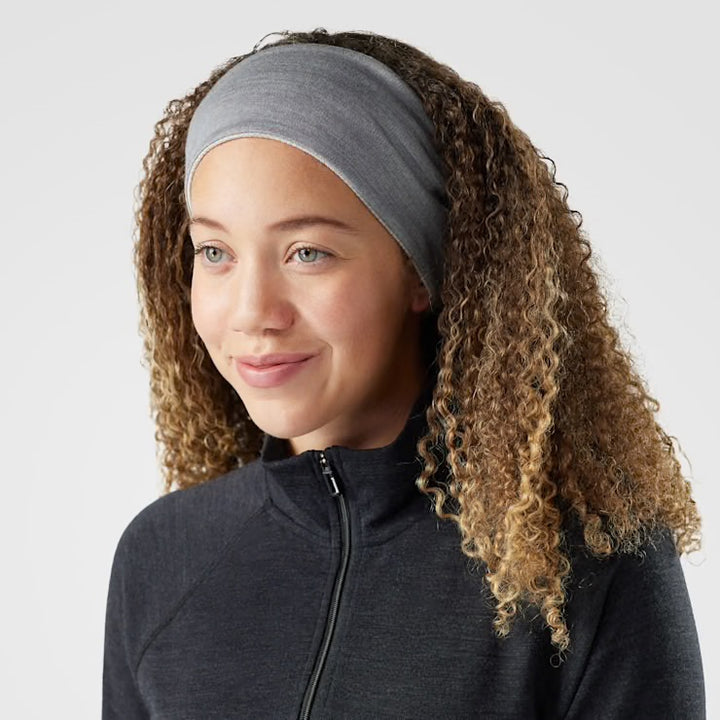 Smartwool Thermal Merino Reversible Headband - Light Gray Color Shift 1