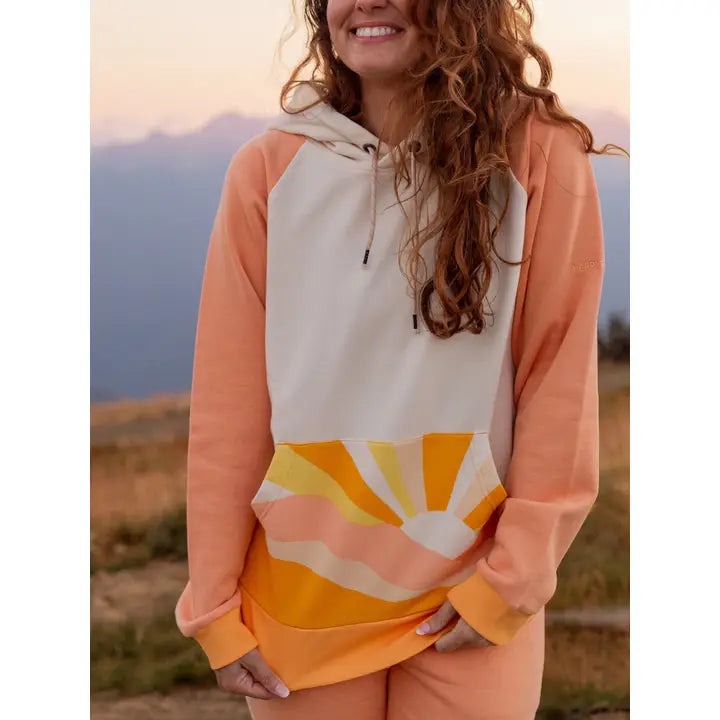 Happy Earth Sunburst Hoodie