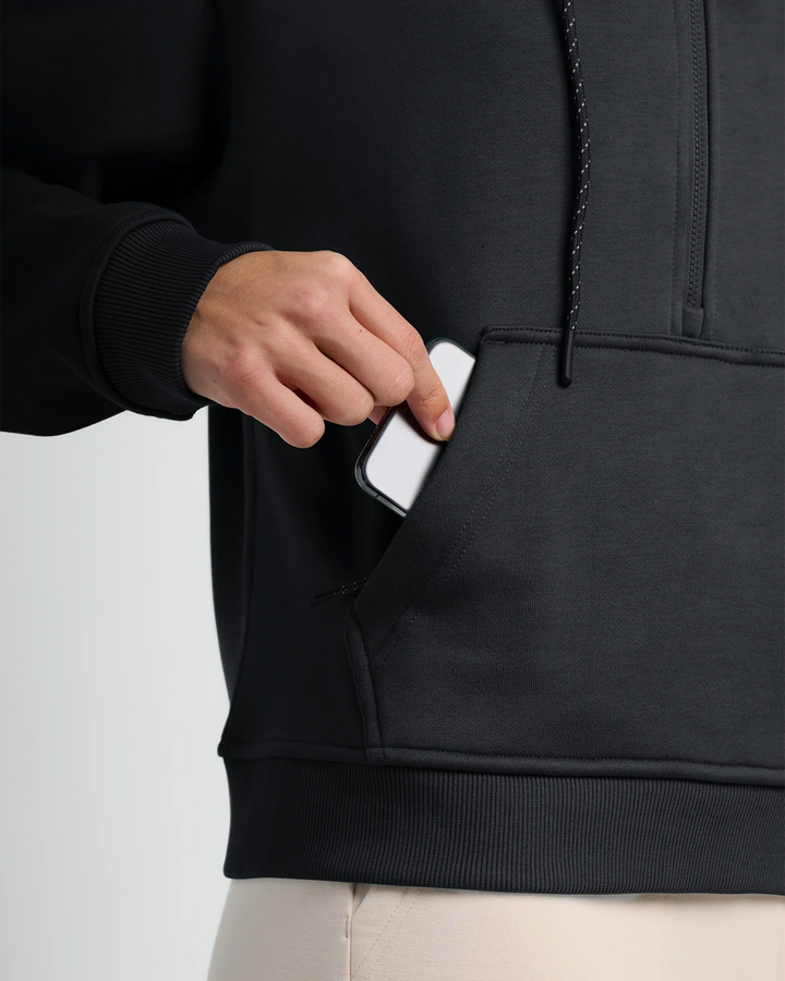 Free Fly Women’s Bamboo Northcoast Fleece Anorak Black 3