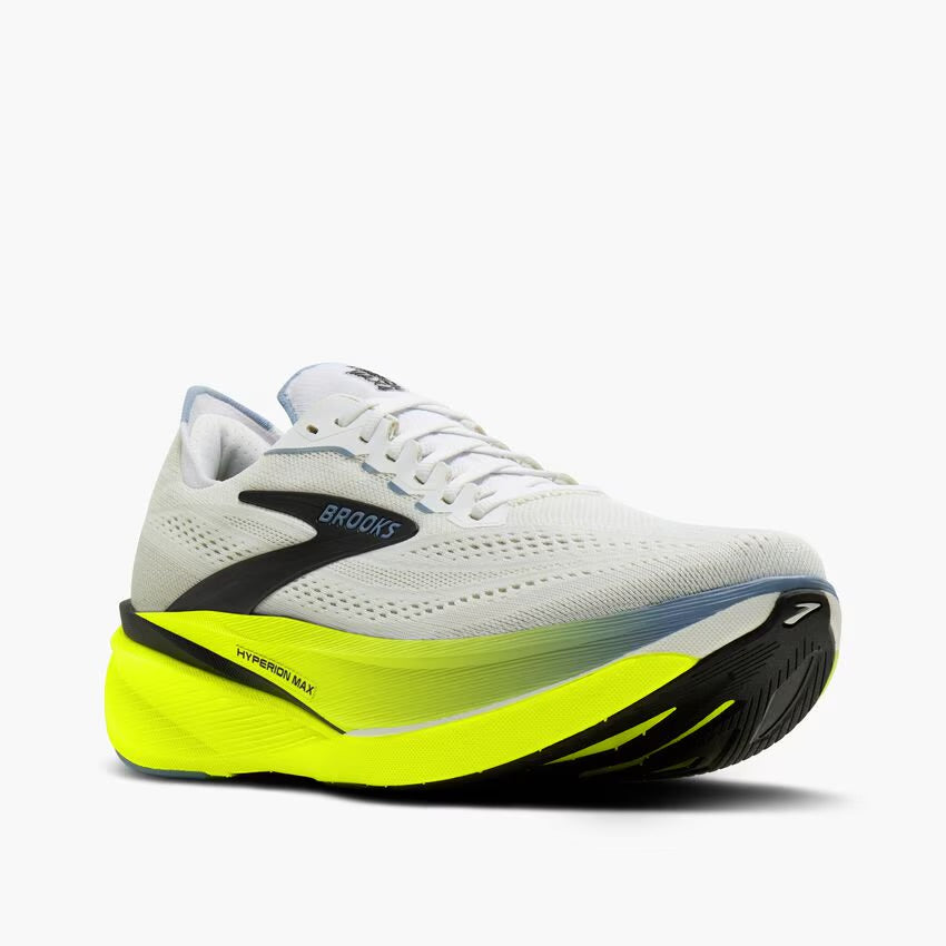 Brooks Men’s Hyperion Max 4 Running Shoe - White/Blue/Nightlife 2