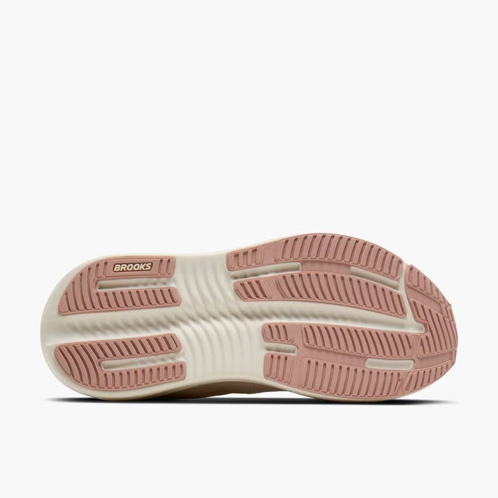 Brooks Women’s Ghost Max 4 Running Shoe - Arctic Wolf/Rose/Coconut 6