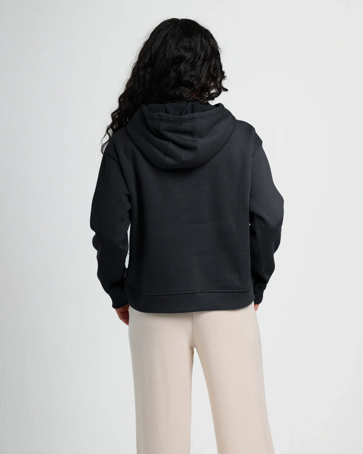 Free Fly Women’s Bamboo Northcoast Fleece Anorak Black 1