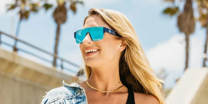 Blenders Kingpin Sunglasses - Crystal Indigo 1