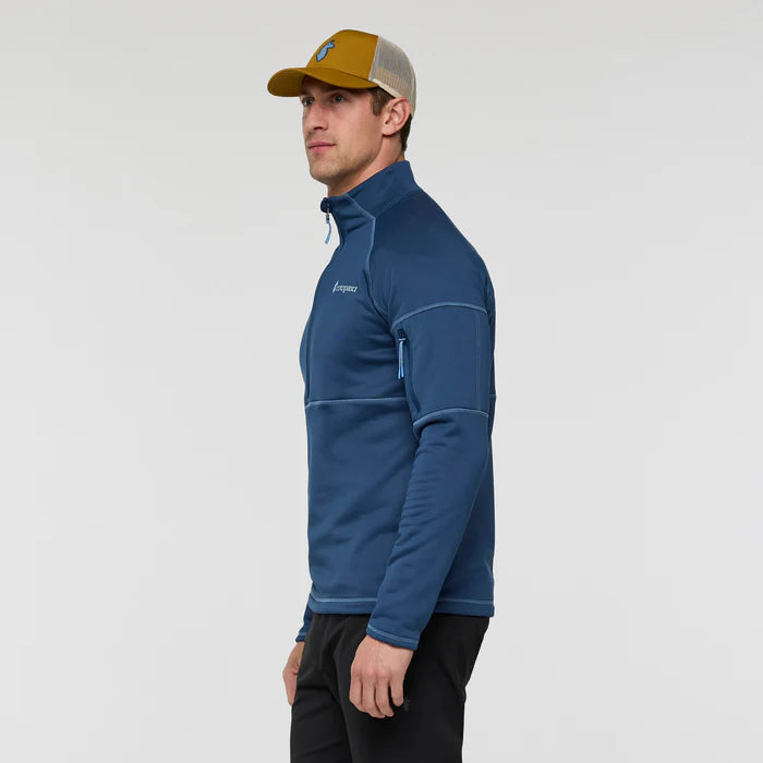 Cotopaxi Men's Tempa Fleece Half-Zip Pullover - Deep Sea 1