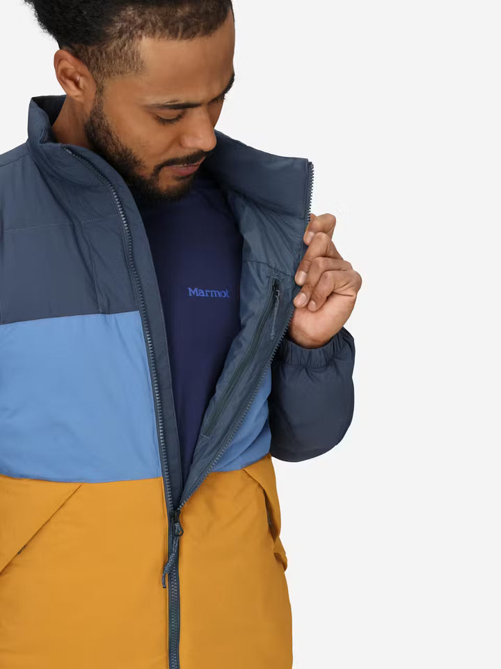 Marmot Men's Ares Insulated Jacket Thunderhead/Rain Cloud/Honey Glaze
 2