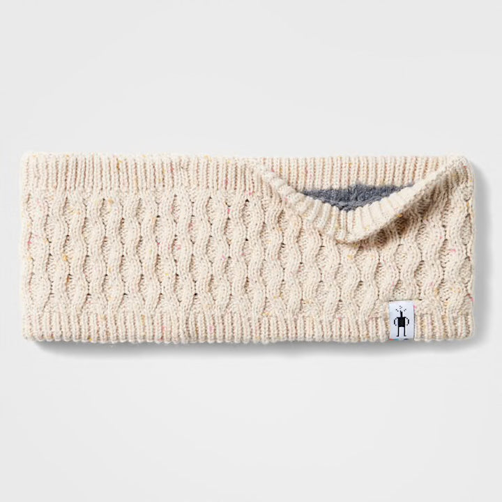 Smartwool Fleece Lined Headband - Almond Donegal1