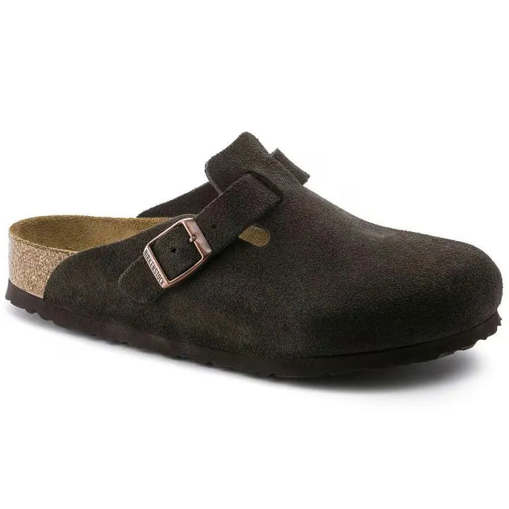 Birkenstock Women’s Boston Soft Footbed Sandal - Mocha 