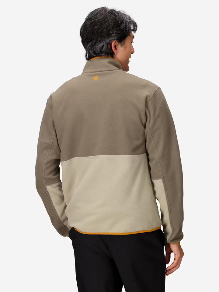 Marmot Men’s Rocklin Half Zip Pullover Claystone/Shale Grey 1