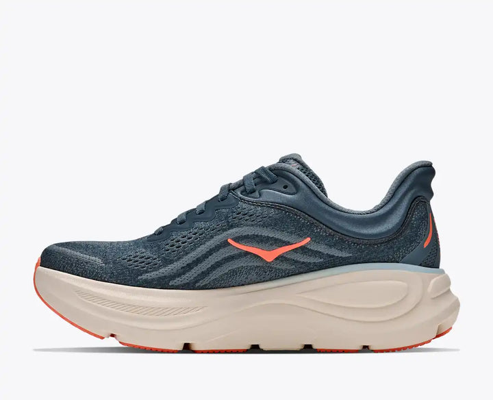 Hoka Bondi 9 Women’s Running Shoes- Faded Navy/Slate Blue 3