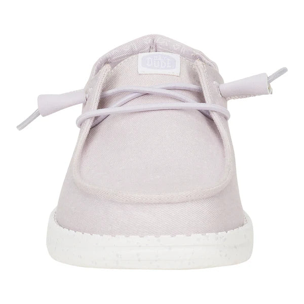 HeyDude Women’s Wendy Stretch Canvas - Lavender 3
