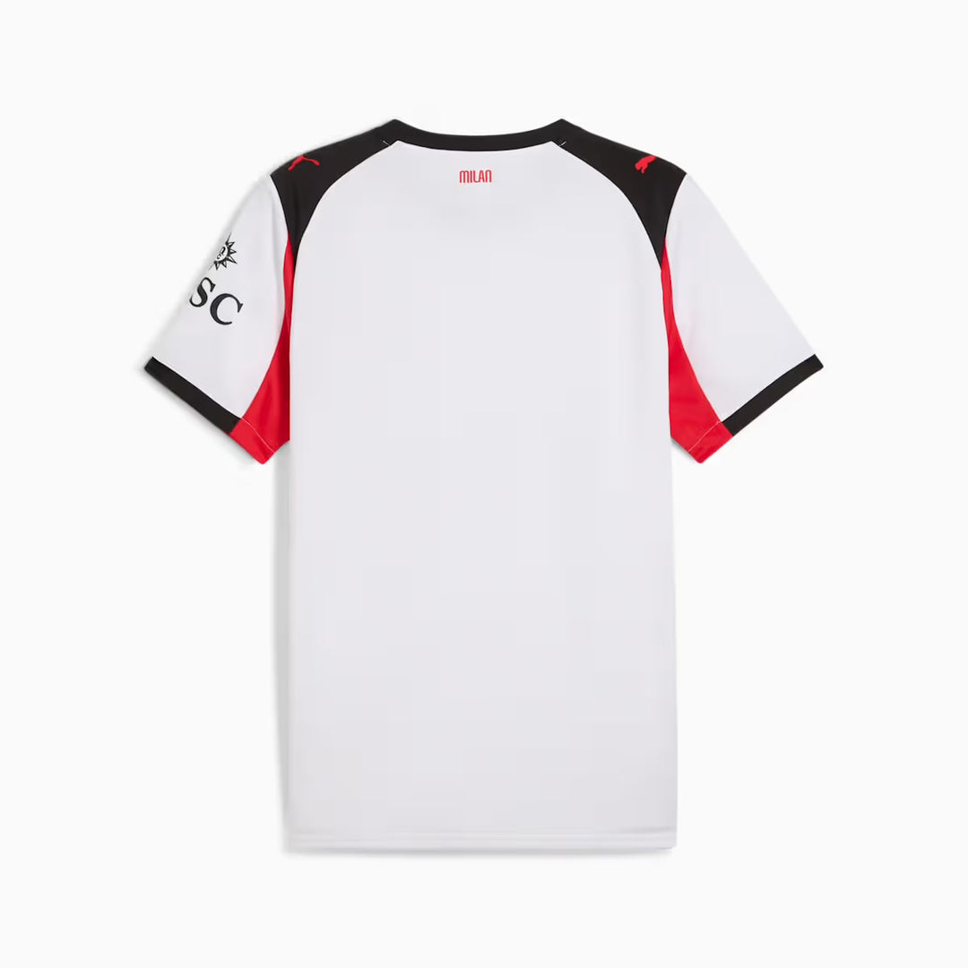 Puma AC Milan 25/26 Away Replica Jersey - Puma White/All Time Red 7