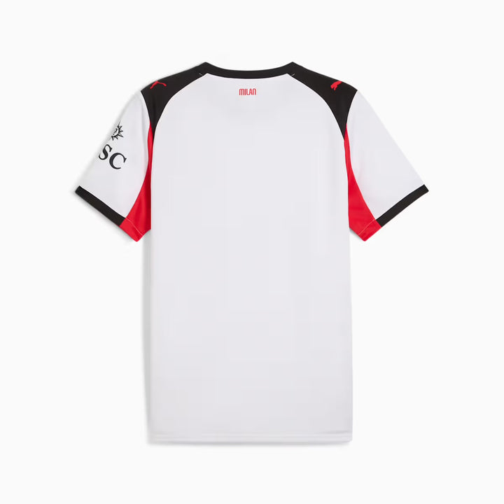 Puma AC Milan 25/26 Away Replica Jersey - Puma White/All Time Red 7