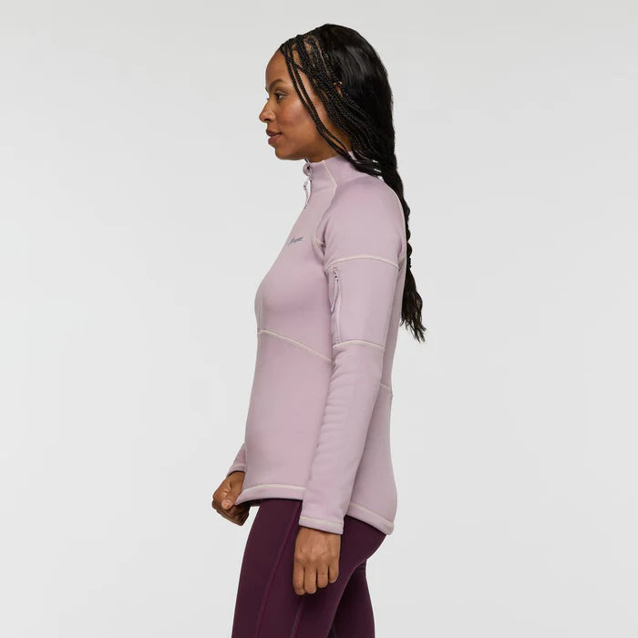 Cotopaxi Women's Tempa Fleece Half-Zip Pullover - Quartz 1
