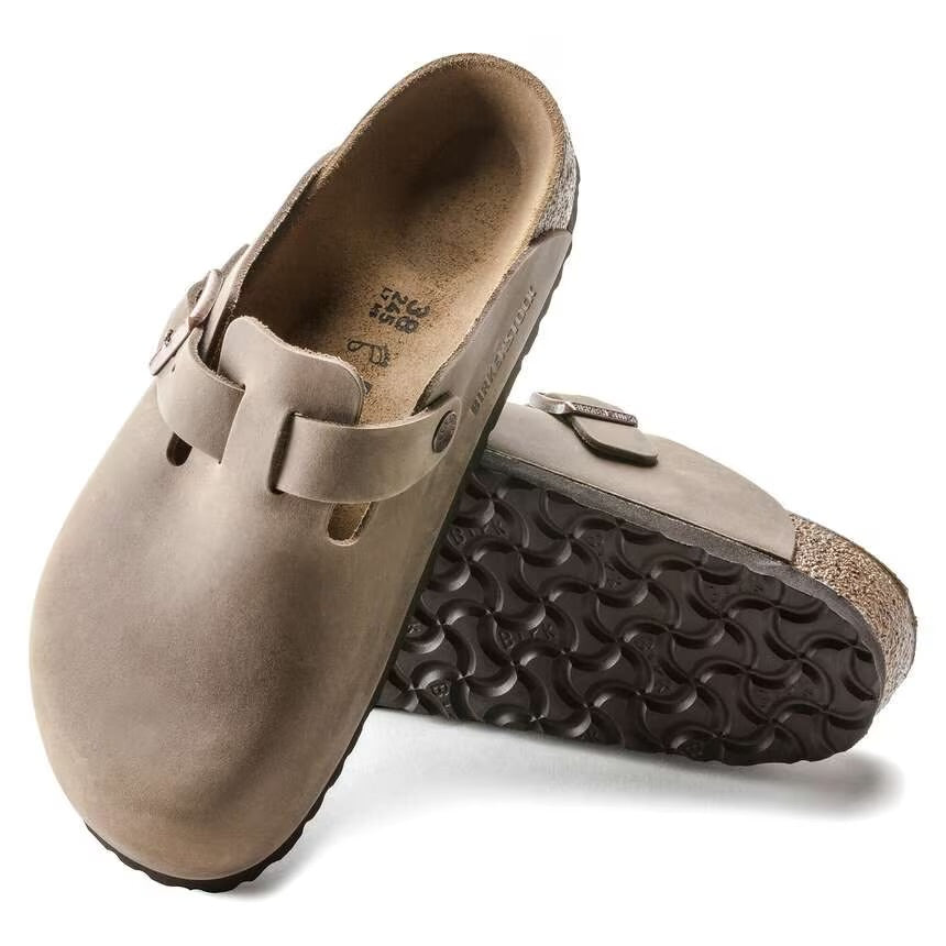 Birkenstock Womens Boston BS Sandal - Tabacco Brown 3