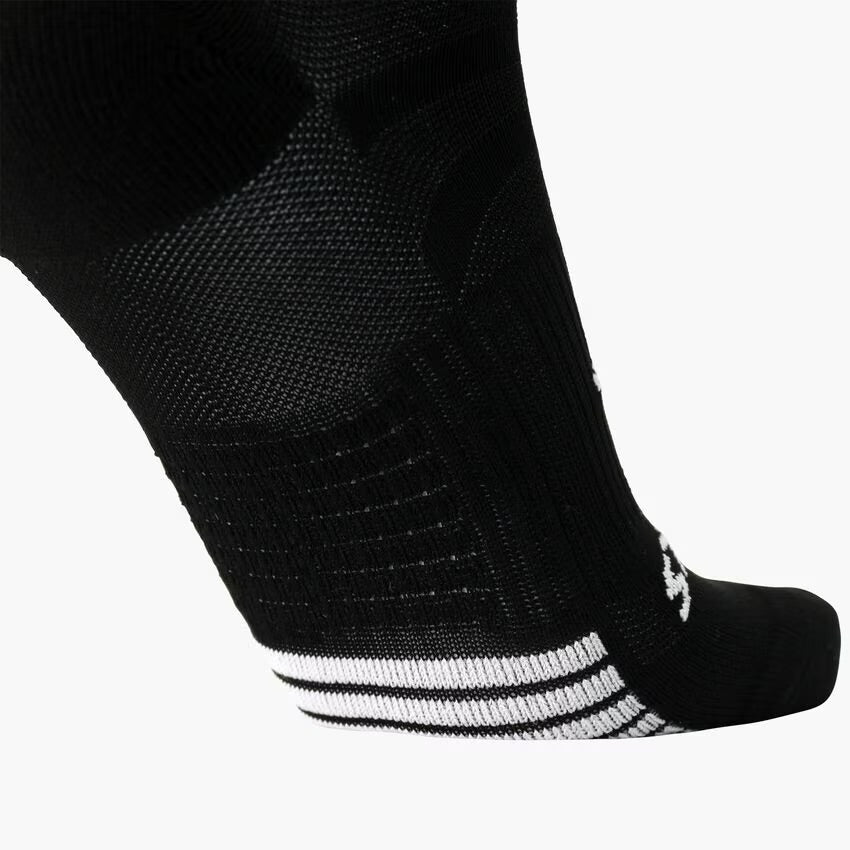 Brooks Ghost Lite Crew 2pk Socks - Black 4