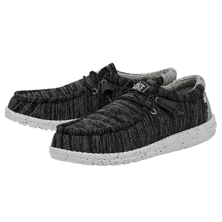 Hey Dude Men’s Wally Stretch Mix Meteorite 1