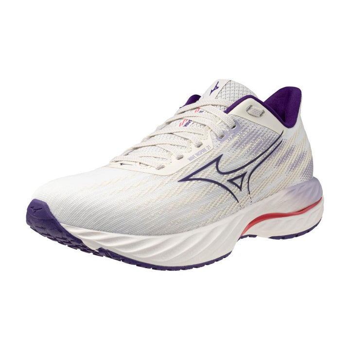 Mizuno Wave Inspire 21 Women's Running Shoes - White 5