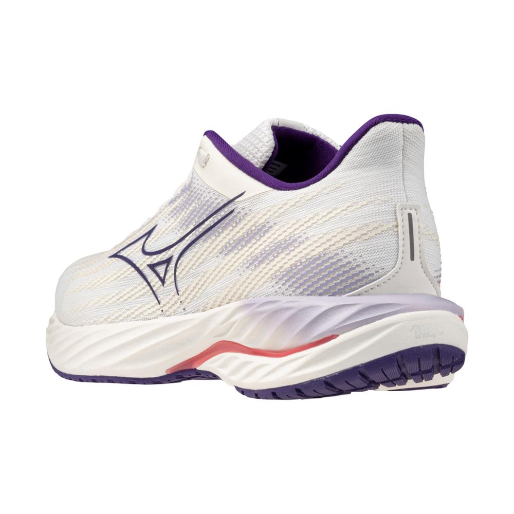 Mizuno Wave Inspire 21 Women's Running Shoes - White 4