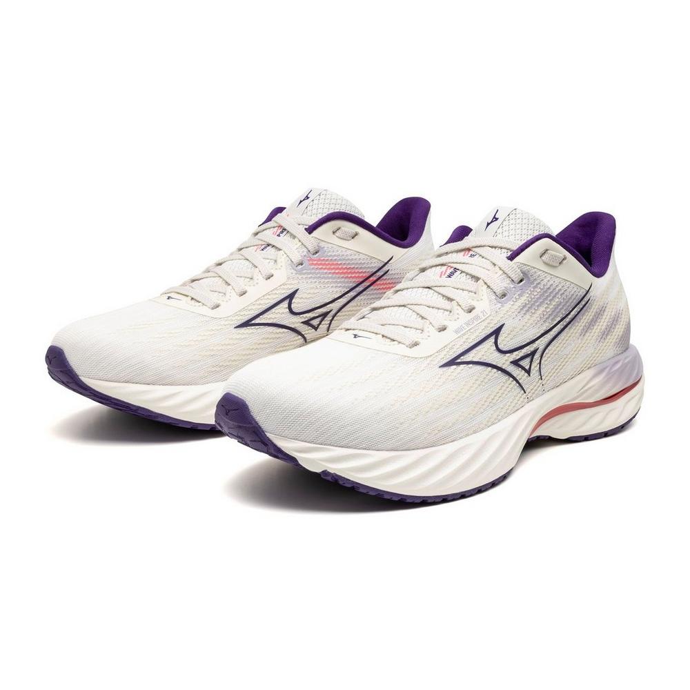Mizuno Wave Inspire 21 Women's Running Shoes - White 3