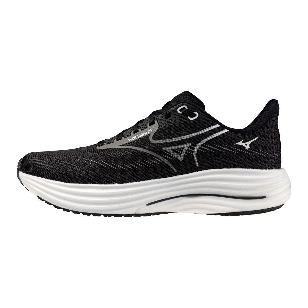 Mizuno Mens Wave Rider 29 Black Sand/Quiet Shade 