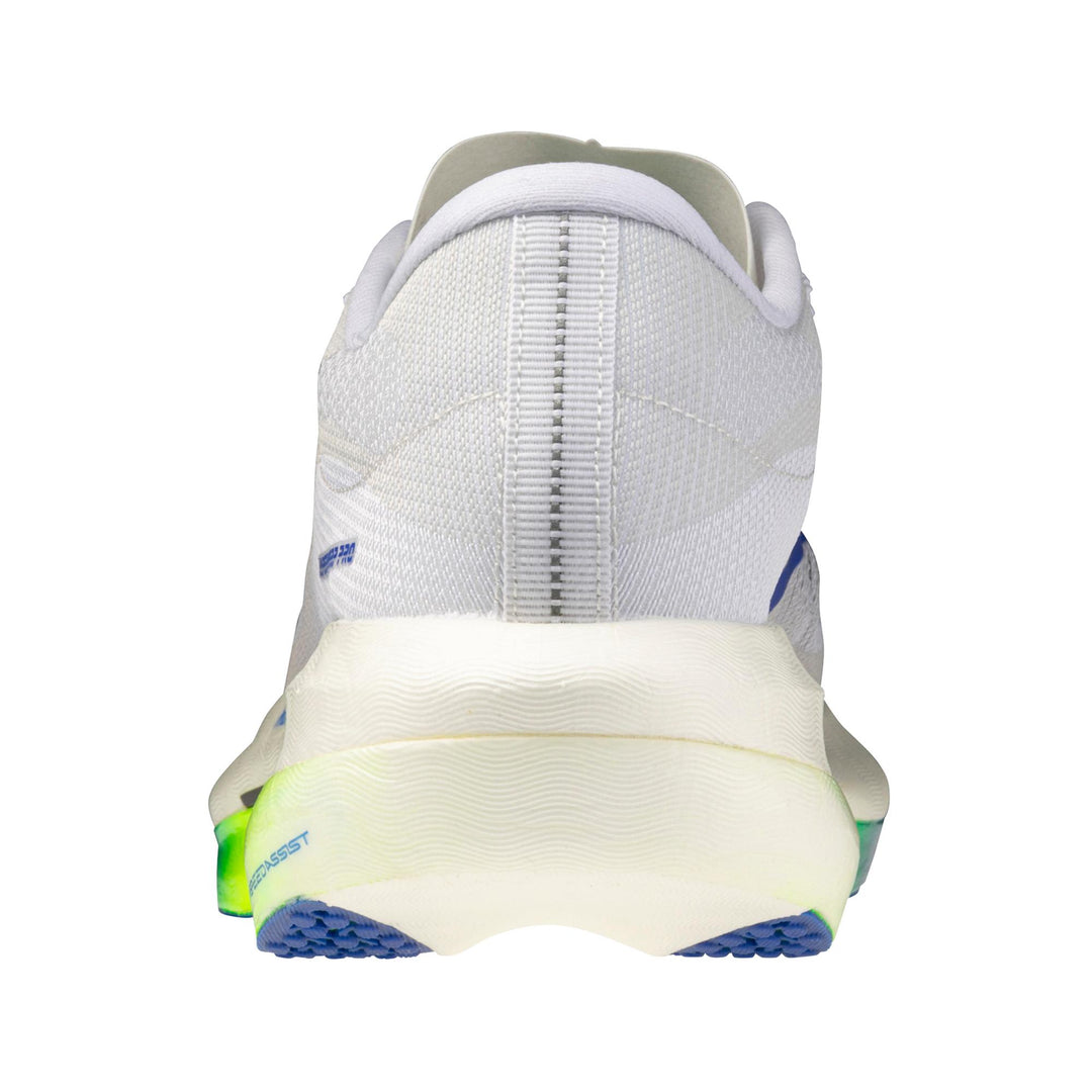 Mizuno Men's Hyperwarp Pro Running Shoes - White/Lightning Yellow 4