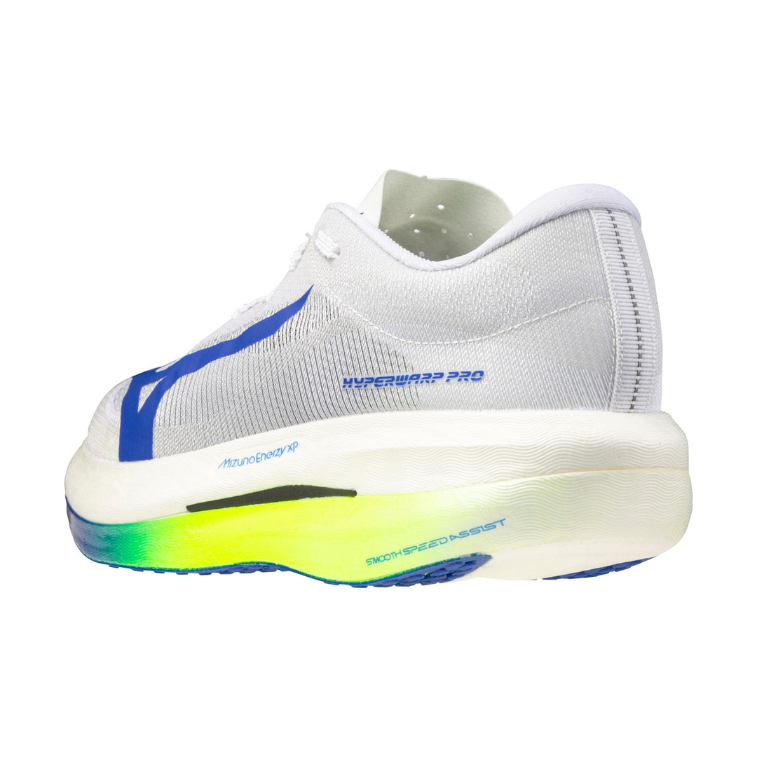 Mizuno Men's Hyperwarp Pro Running Shoes - White/Lightning Yellow 6