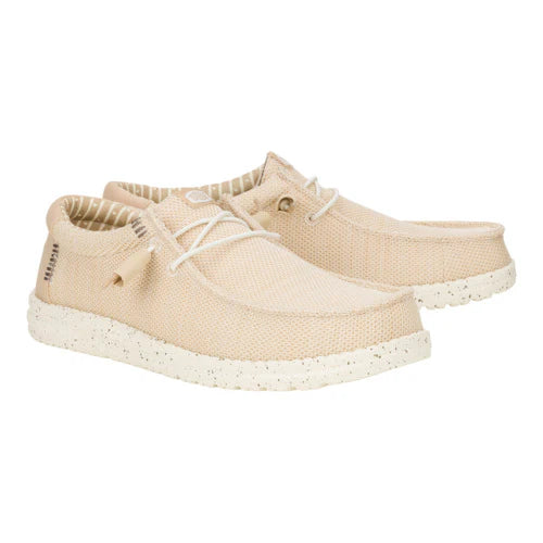 Hey Dude Men’s Wally Stretch Irish Cream/Egret 3