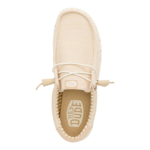 Hey Dude Men’s Wally Stretch Irish Cream/Egret 4