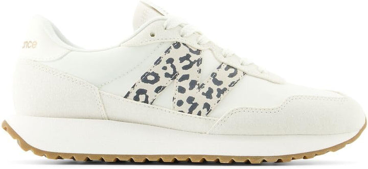 New Balance Women’s 237 Shoes White/Blk Leopard