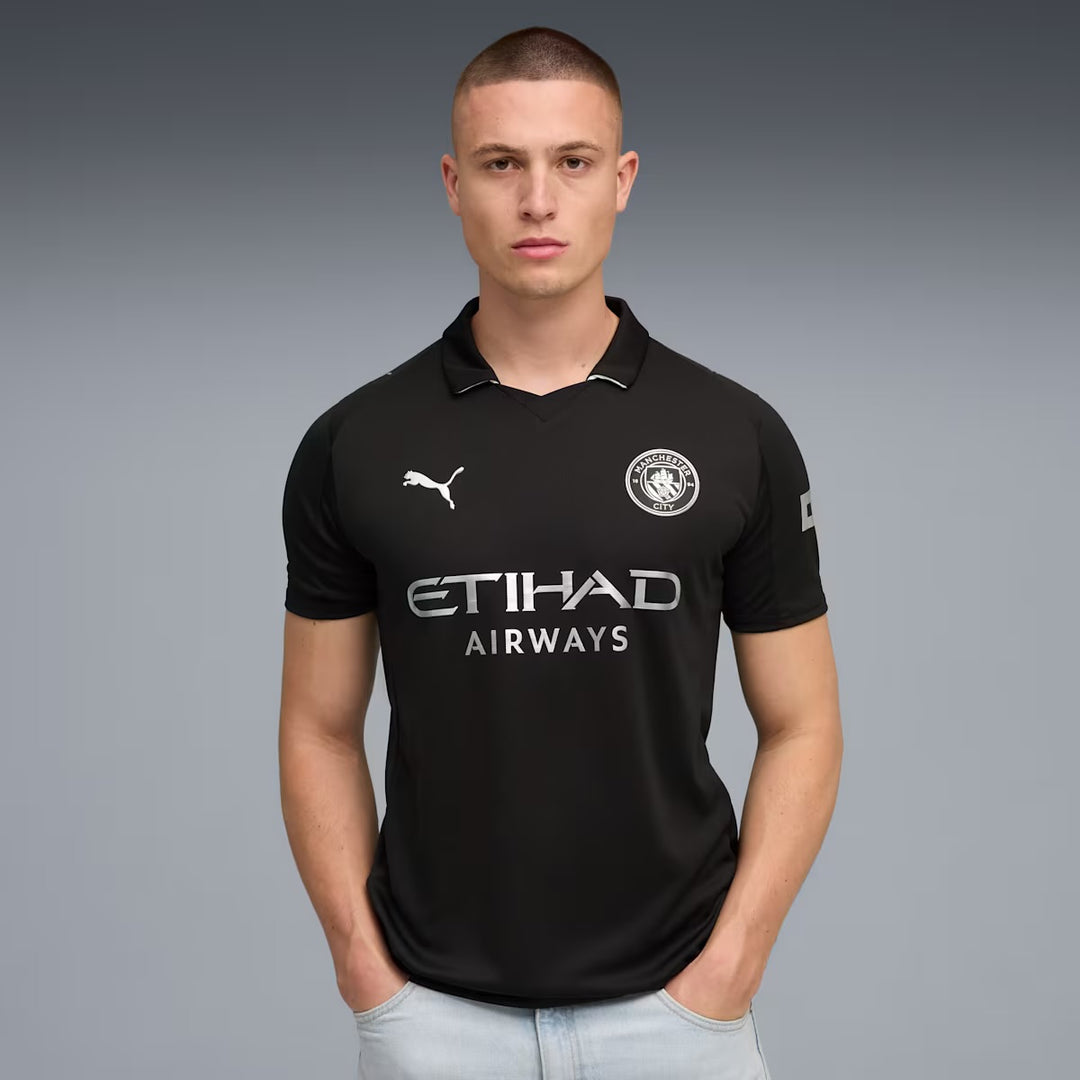 Puma Manchester City 25/26 Away Replica Jersey - Puma Black 