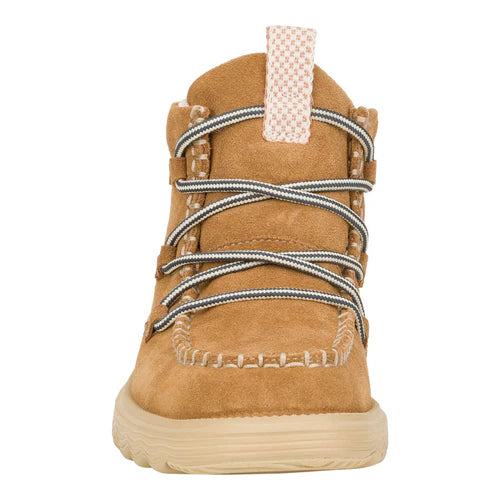 Hey Dude Women’s Reyes Suede Boot Tan 3
