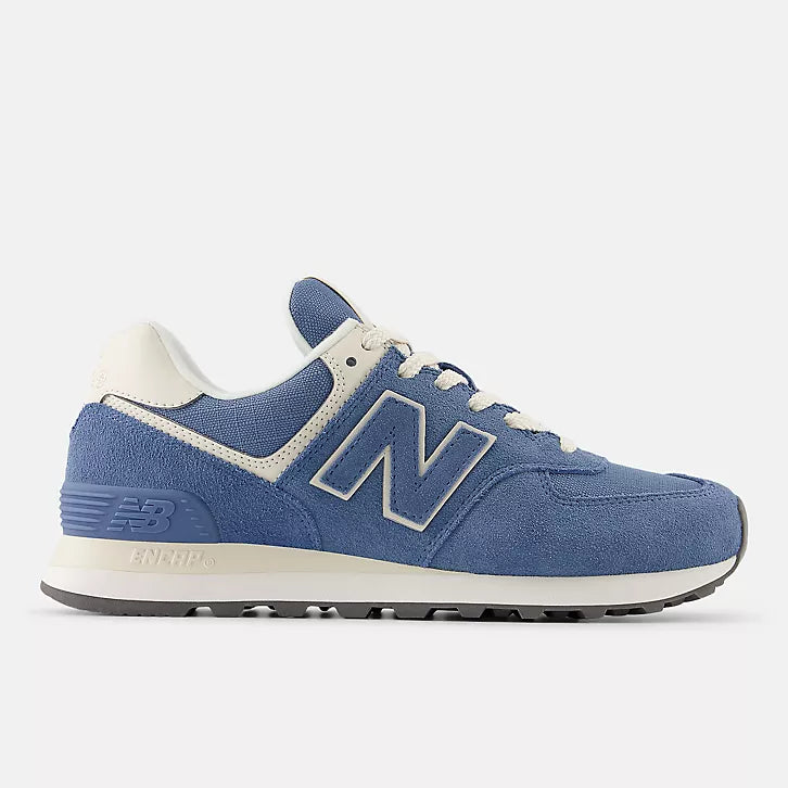 New Balance Women's 574 Core Shoreline Blue - Shoreline Blue/Sea Salt 