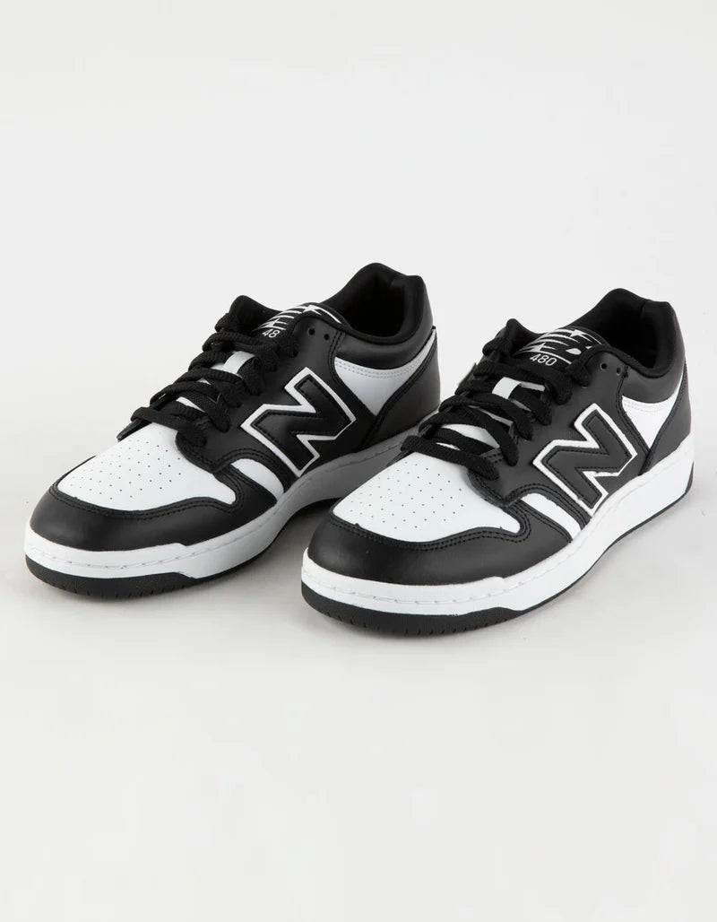 New Balance 480 Court White/Black