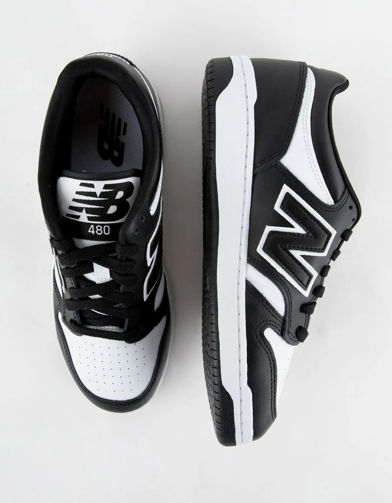 New Balance 480 Court White/Black4