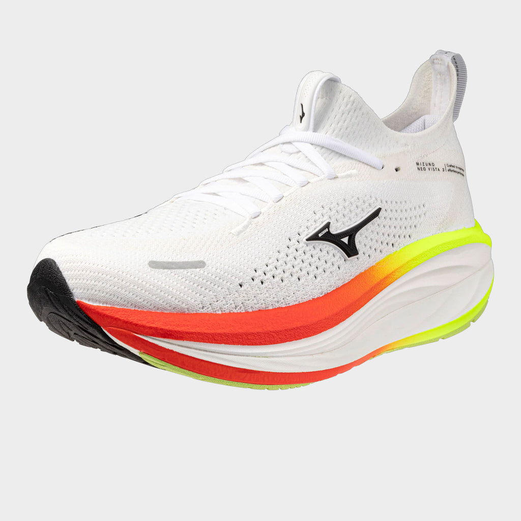 Mizuno Men’s Neo Vista 3 Running Shoe - White/Black 4