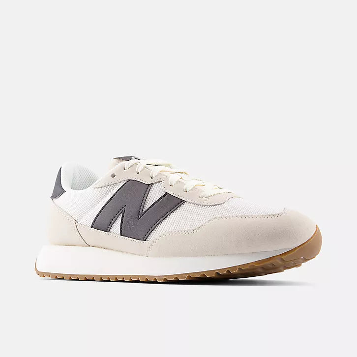 New Balance Men's 237 Shoes - Sea Salt/Black Cement 1