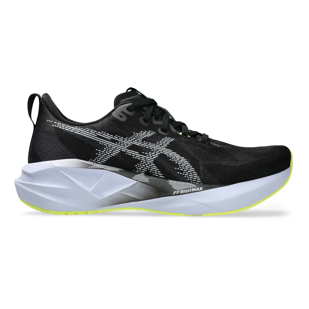 ASICS Men's Novablast 5 Running Shoe - Black / Blue Fade 