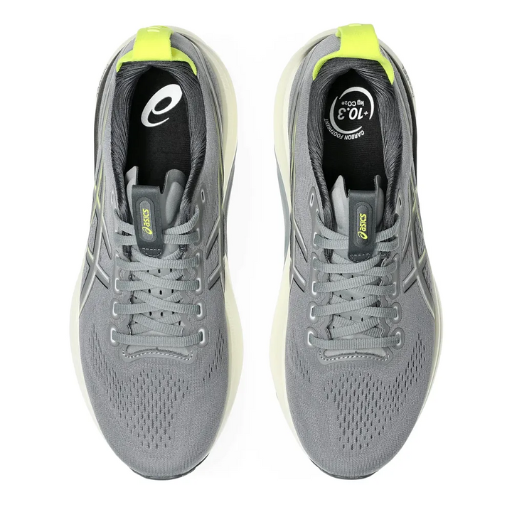 ASICS Gel-Kayano 32 Men's Running Shoe - Gravel/Citron 2