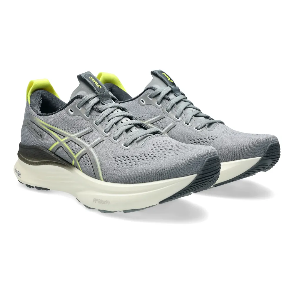 ASICS Gel-Kayano 32 Men's Running Shoe - Gravel/Citron 5