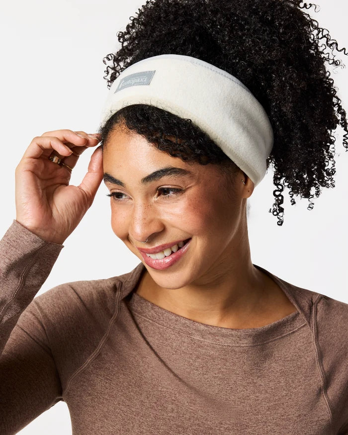 Cotopaxi Teca Fleece Headband - Chalk 1
