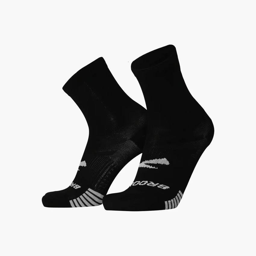 Brooks Ghost Lite Crew 2pk Socks - Black 