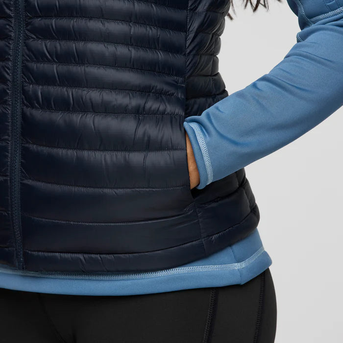 Cotopaxi Women's Fuego Down Vest - Carbon Stripes 4