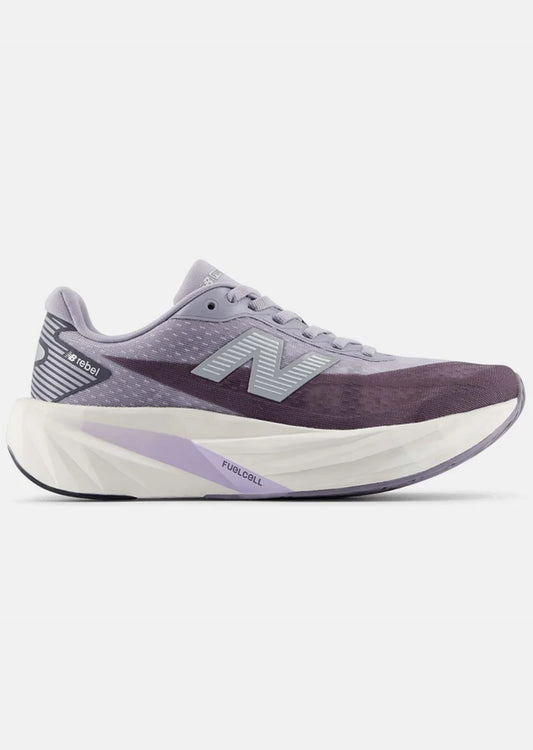 New Balance FuelCell Rebel v5 Women's Running Shoe Digital Mist Magnet side profile
