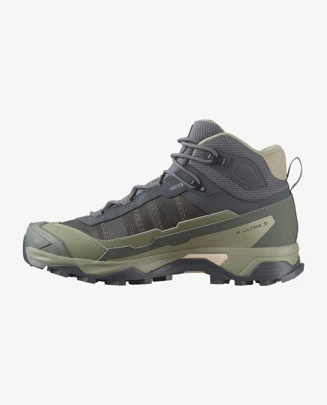Salomon Women’s X Ultra 5 Mid Gore-Tex Hiking Boots - Turbulence/Sedona Sage/Peach 6