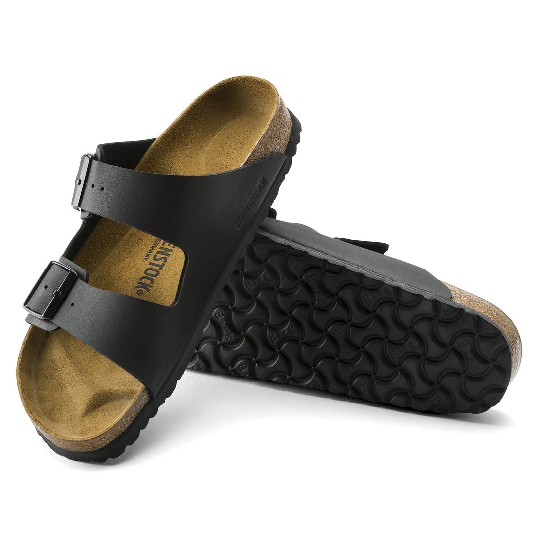 Birkenstock Arizona Cork Footbed Sandal Sole View Black